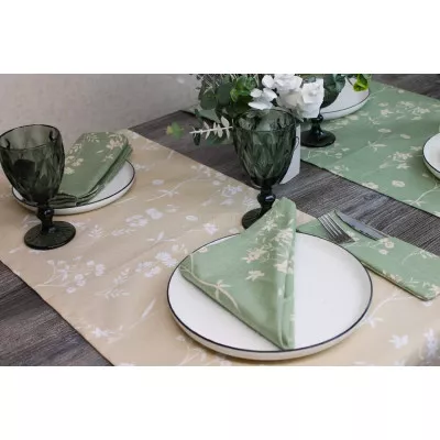 Дорожка коллекция "Art Teflon" цвет ART Teflon Flora beige Дорожка коллекция "Art Teflon" цвет ART Teflon Flora beige