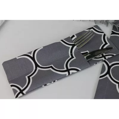 Скатерть коллекция "Art Teflon" цвет ART Deco grey Скатерть коллекция "Art Teflon" цвет ART Deco grey