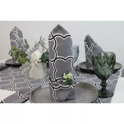 Скатерть коллекция "Art Teflon" цвет ART Deco grey Скатерть коллекция "Art Teflon" цвет ART Deco grey