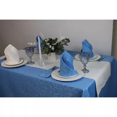 Дорожка Журавинка 1472/270505 цветок цвет Аквамарин в Москве Дорожка Журавинка 1472/270505 цветок цвет Аквамарин в Москве
