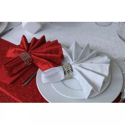Дорожка Ричард 1812/010101 завиток цвет Белый в Красноярске Дорожка Ричард 1812/010101 завиток цвет Белый в Красноярске