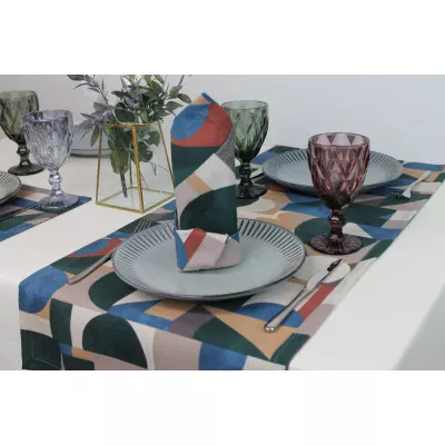Дорожка Art Teflon цвет Picasso blue в Москве Дорожка Art Teflon цвет Picasso blue в Москве