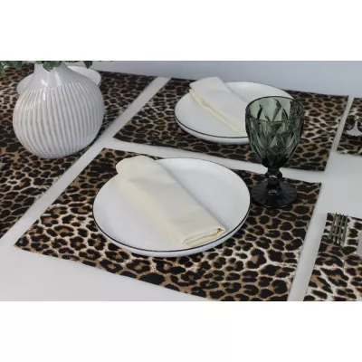 Скатерть коллекция "Art Teflon" цвет Leopard в Москве Скатерть коллекция "Art Teflon" цвет Leopard в Москве