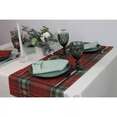 Скатерть коллекция "Art Teflon" цвет Scotland Terracot Straight в Москве Скатерть коллекция "Art Teflon" цвет Scotland Terracot Straight в Москве