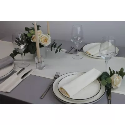 Скатерть Melano set cotton art 4 ivory молочный в Москве Скатерть Melano set cotton art 4 ivory молочный в Москве