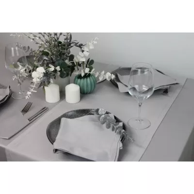 Скатерть Melano set cotton art 92 warm grey светло-серый платина в Волгограде Скатерть Melano set cotton art 92 warm grey светло-серый платина в Волгограде