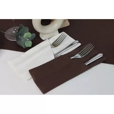 Скатерть Melano set cotton art 43-896 Brown шоколадный в Москве Скатерть Melano set cotton art 43-896 Brown шоколадный в Москве