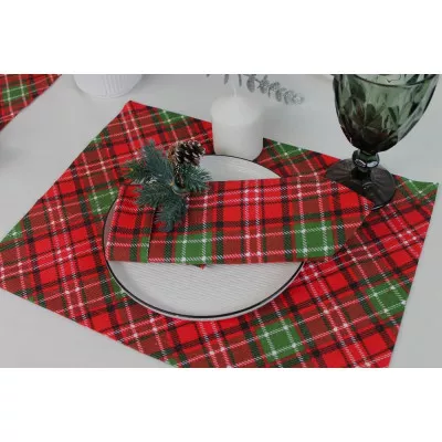 Дорожка коллекция "Art Teflon" цвет ART Scotland diagonal red bright в Москве Дорожка коллекция "Art Teflon" цвет ART Scotland diagonal red bright в Москве