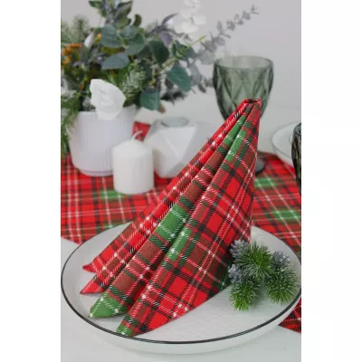 Дорожка коллекция "Art Teflon" цвет ART Scotland diagonal red bright в Москве Дорожка коллекция "Art Teflon" цвет ART Scotland diagonal red bright в Москве