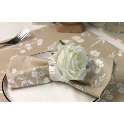Дорожка коллекция "Art Teflon" цвет ART Teflon Flora beige в Москве Дорожка коллекция "Art Teflon" цвет ART Teflon Flora beige в Москве
