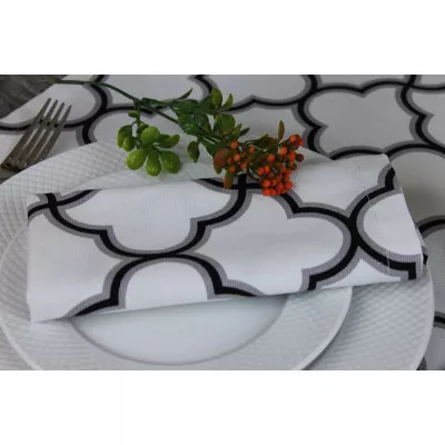 Наперон коллекция "Art Teflon" цвет ART Deco wite в Москве Наперон коллекция "Art Teflon" цвет ART Deco wite в Москве
