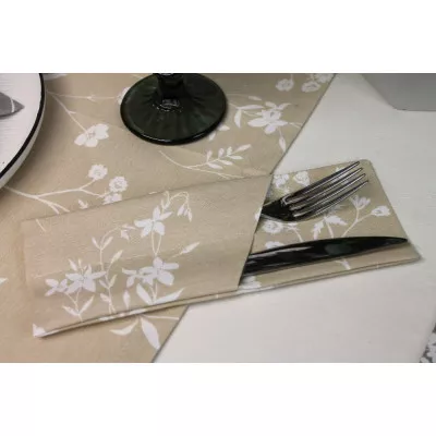 Наперон коллекция "Art Teflon" цвет ART Teflon flora beige в Красноярске Наперон коллекция "Art Teflon" цвет ART Teflon flora beige в Красноярске
