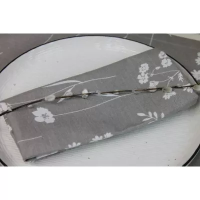 Наперон коллекция "Art Teflon" цвет ART Teflon flora grey в Комсомольске-на-Амуре Наперон коллекция "Art Teflon" цвет ART Teflon flora grey в Комсомольске-на-Амуре