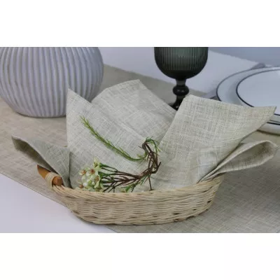 Наперон коллекция "Art Teflon" цвет ART Teflon lino designe natural beige в Комсомольске-на-Амуре Наперон коллекция "Art Teflon" цвет ART Teflon lino designe natural beige в Комсомольске-на-Амуре
