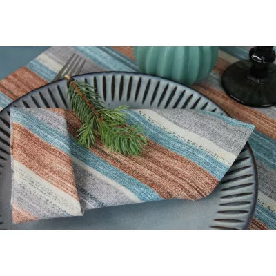 Наперон коллекция "Art Teflon" цвет ART Teflon streaks loft terracot green в Красноярске Наперон коллекция "Art Teflon" цвет ART Teflon streaks loft terracot green в Красноярске