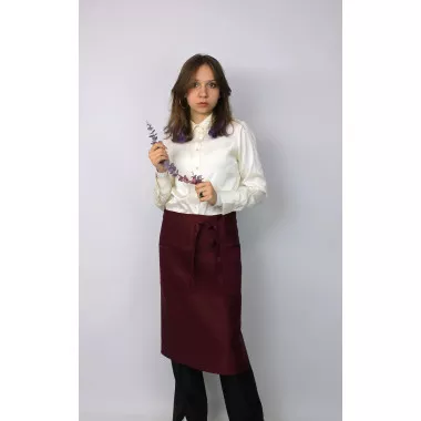 Фартук FAVORITE GROTT без грудки с широким карманом MAXI ткань Канвас/джинса